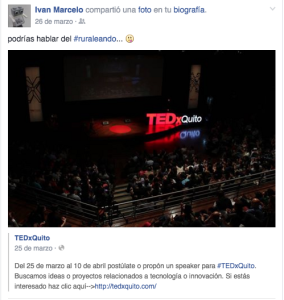 Ivan TEDxQuito